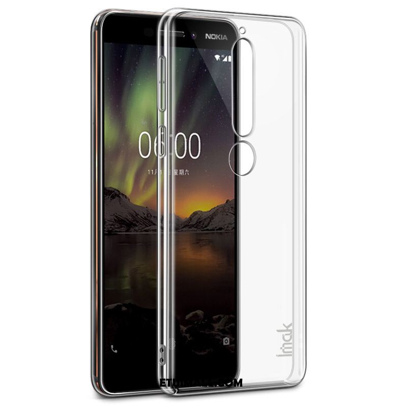 Etui Nokia 6.1 Trudno Telefon Komórkowy All Inclusive Ochraniacz Przezroczysty Pokrowce Tanie