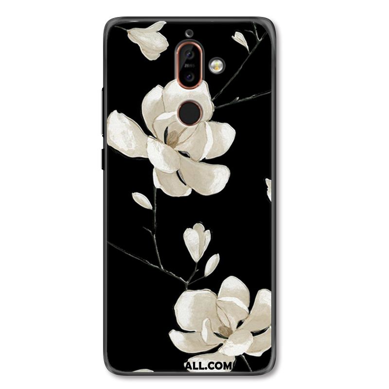 Etui Nokia 7 Plus Anti-fall Telefon Komórkowy Relief All Inclusive Kwiaty Futerał Sprzedam