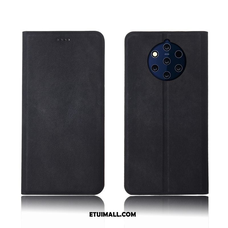 Etui Nokia 9 Pureview Czarny Silikonowe Anti-fall All Inclusive Nowy Obudowa Tanie