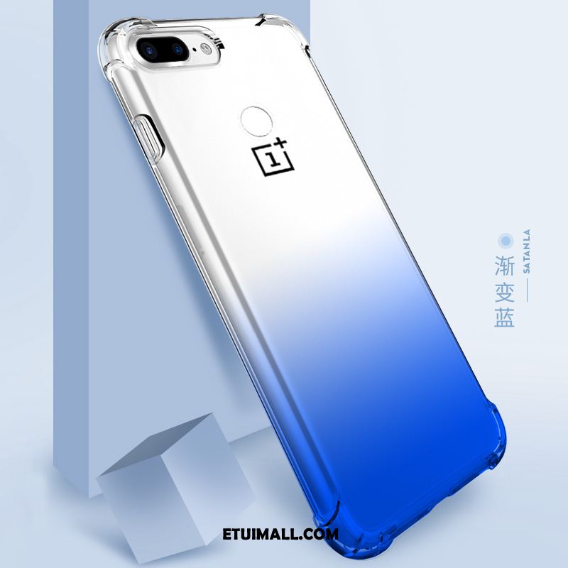 Etui Oneplus 5 Telefon Komórkowy Ochraniacz Niebieski Silikonowe Anti-fall Futerał Sklep