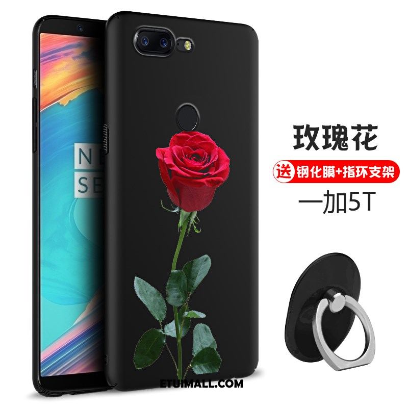 Etui Oneplus 5t Czarny Trójwymiarowy Telefon Komórkowy Ochraniacz Chiński Styl Obudowa Kup