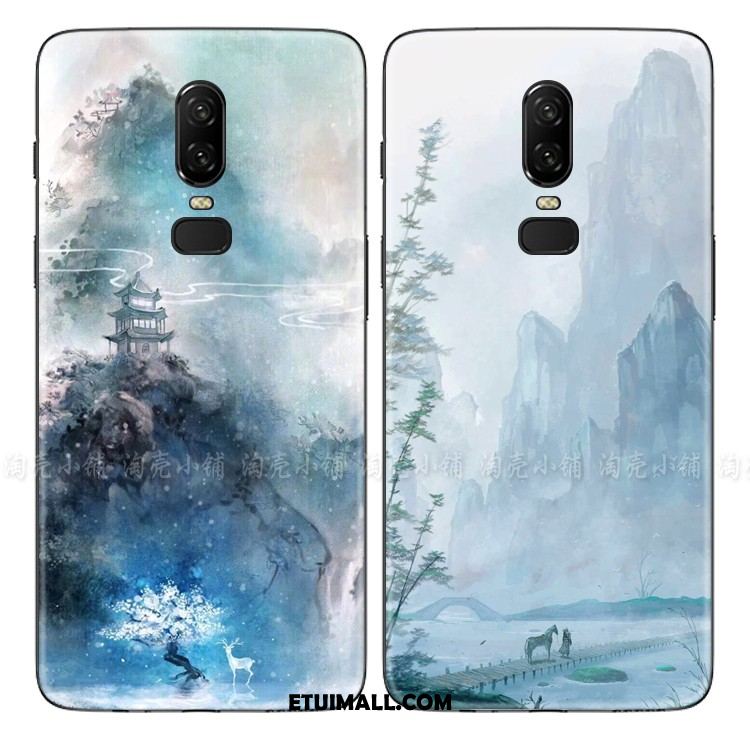 Etui Oneplus 6 Vintage Ochraniacz Sceneria Telefon Komórkowy Nowy Obudowa Sprzedam