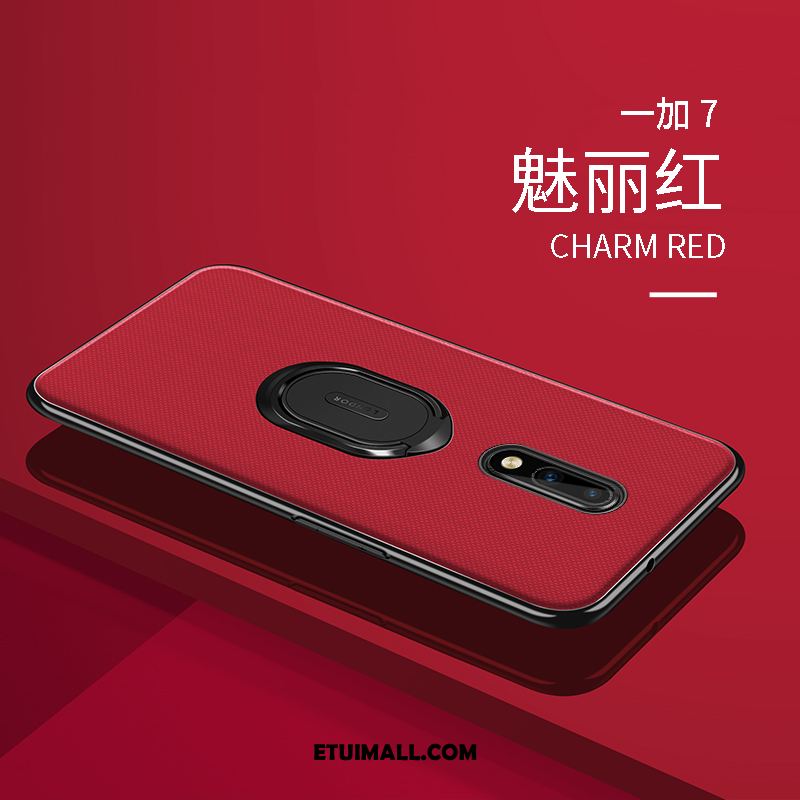 Etui Oneplus 7 Anti-fall Czerwony Magnetyzm Ochraniacz Telefon Komórkowy Pokrowce Oferta