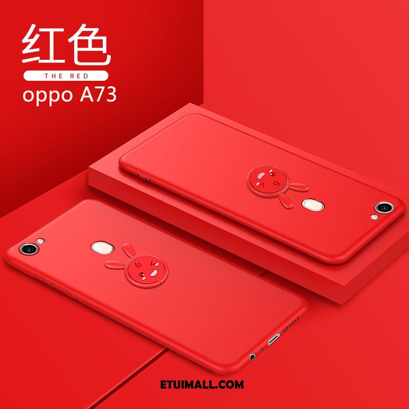 Etui Oppo A73 Ochraniacz Telefon Komórkowy Modna Marka Anti-fall Ring Obudowa Tanie