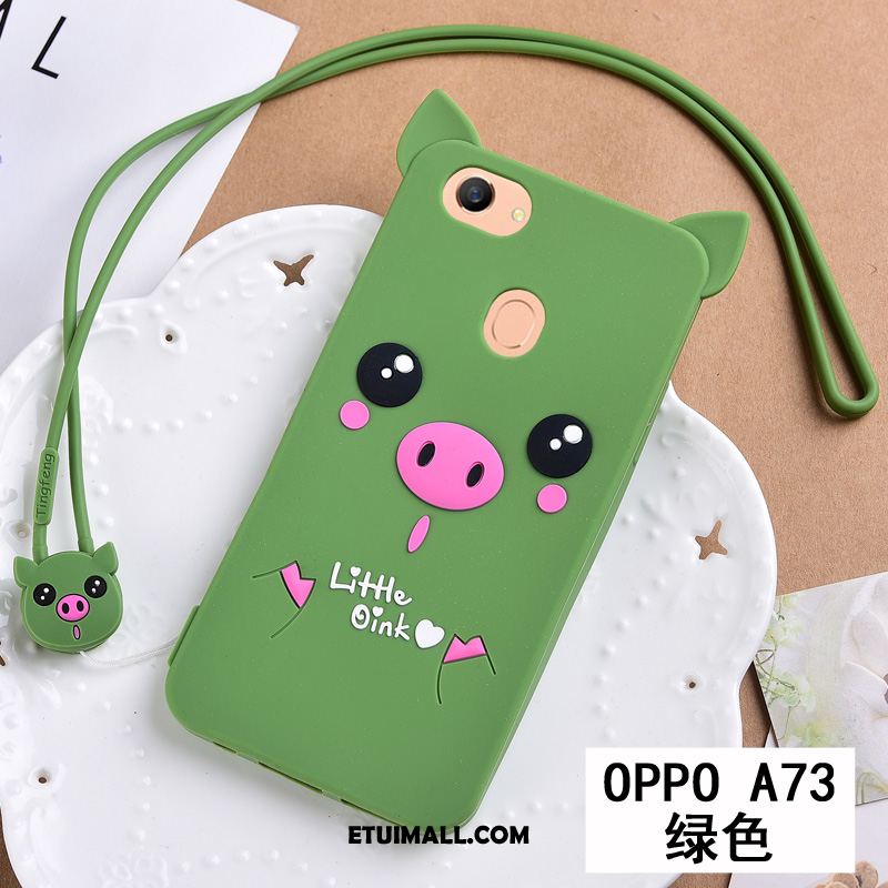 Etui Oppo A73 Tendencja Zielony Piękny Silikonowe Ochraniacz Pokrowce Sprzedam