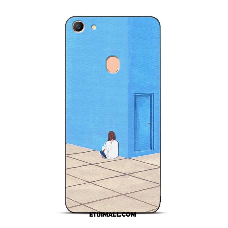 Etui Oppo F5 Youth Miękki Niebieski Wiatr Czarny Czerwony Netto Obudowa Tanie