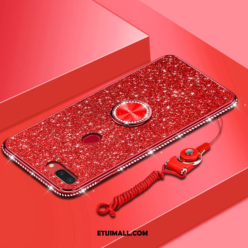 Etui Oppo F9 Starry Anti-fall Wspornik Osobowość Wisząca Szyja Czerwony Obudowa Sprzedam