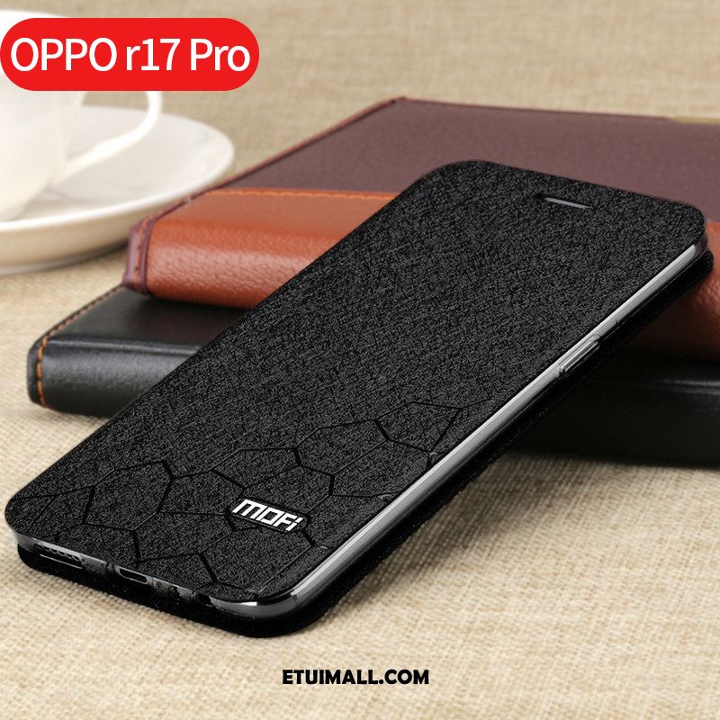 Etui Oppo R17 Pro Modna Marka Miękki All Inclusive Telefon Komórkowy Czarny Futerał Tanie