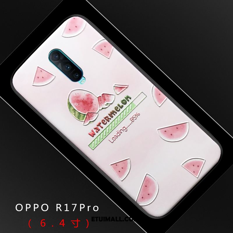 Etui Oppo R17 Pro Nubuku Mały Modna Marka Silikonowe Świeży Obudowa Online