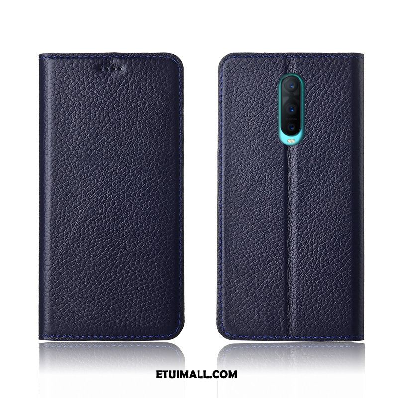 Etui Oppo R17 Pro Telefon Komórkowy Anti-fall Prawdziwa Skóra Klapa Wzór Obudowa Sprzedam