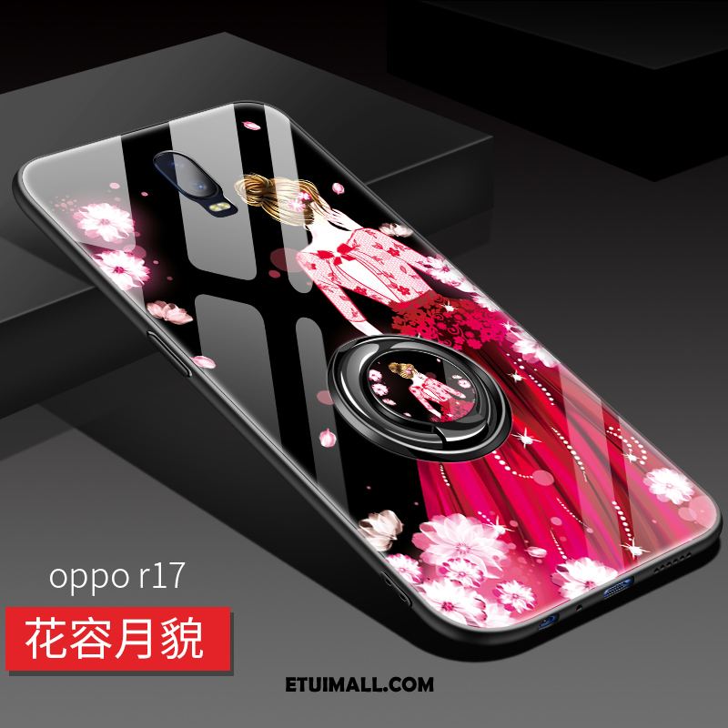 Etui Oppo R17 Silikonowe Anti-fall Cienkie Telefon Komórkowy Czerwony Netto Futerał Sprzedam