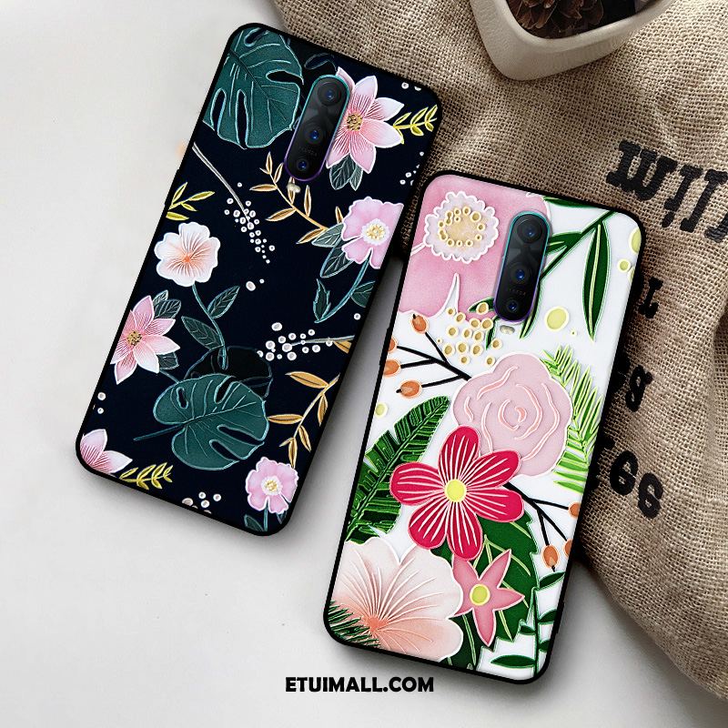 Etui Oppo Rx17 Pro Gwiazda Zielony Nubuku Kwiaty Ochraniacz Obudowa Tanie