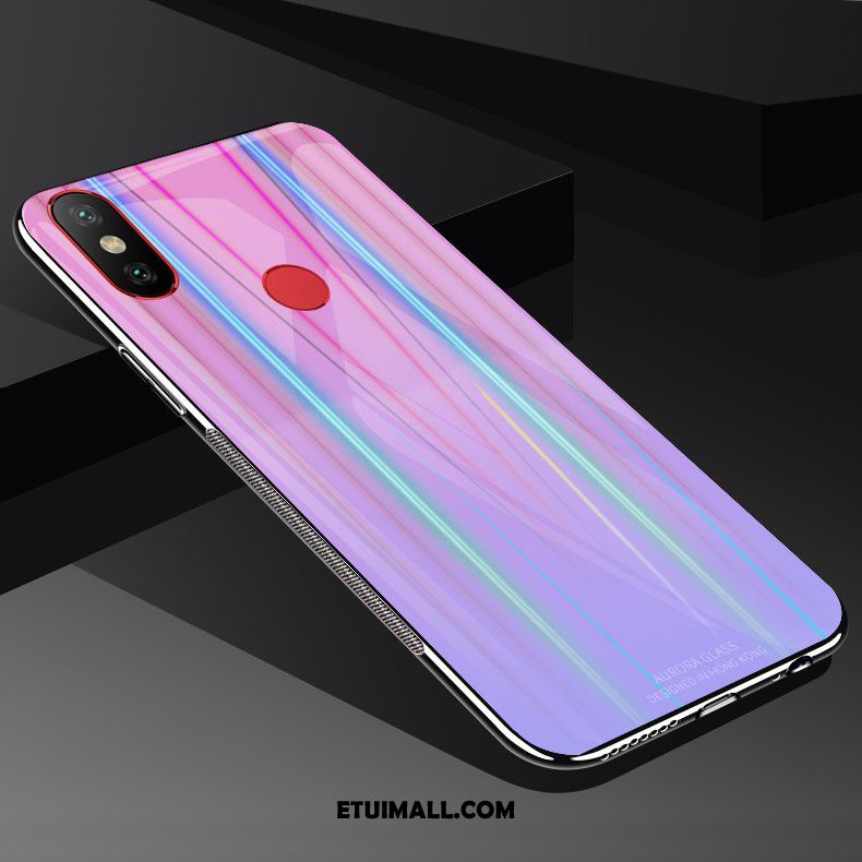 Etui Redmi Note 6 Pro Czerwony Filmy Moda Szkło Telefon Komórkowy Obudowa Tanie