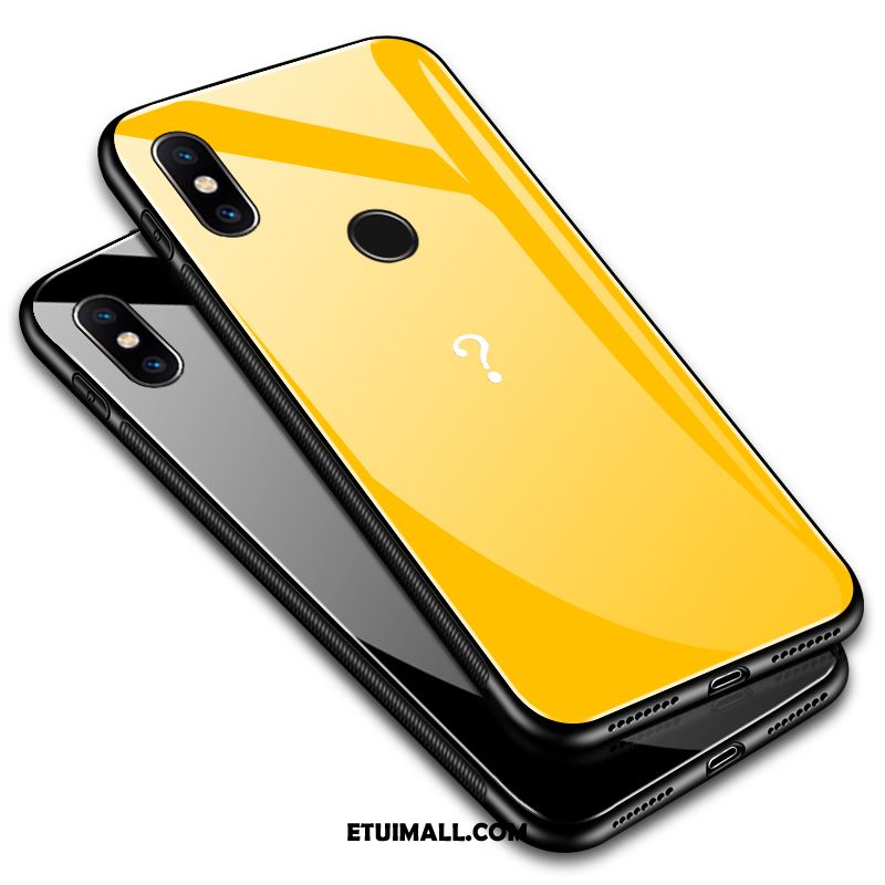 Etui Redmi Note 6 Pro Szkło Jednolity Kolor Ochraniacz Telefon Komórkowy Miękki Pokrowce Tanie