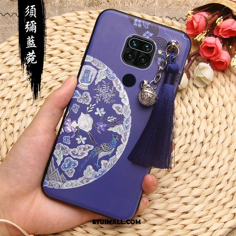 Etui Redmi Note 9 Z Frędzlami All Inclusive Relief Telefon Komórkowy Purpurowy Pokrowce Tanie
