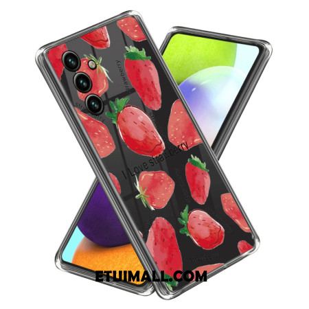 Etui Samsung Galaxy A15 Truskawki