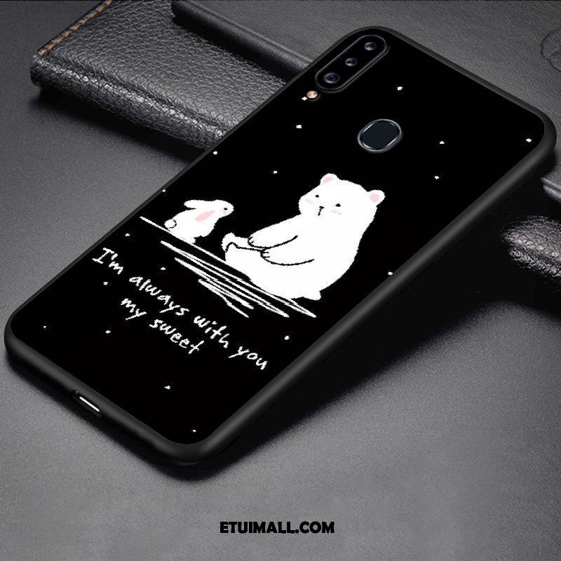 Etui Samsung Galaxy A20s Ochraniacz Czarny Telefon Komórkowy Gwiazda All Inclusive Obudowa Tanie