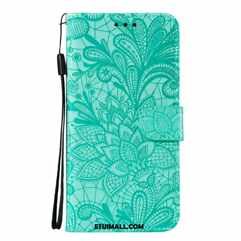 Etui Samsung Galaxy A21s Kwiaty Koronka Gwiazda All Inclusive Zielony Pokrowce Oferta