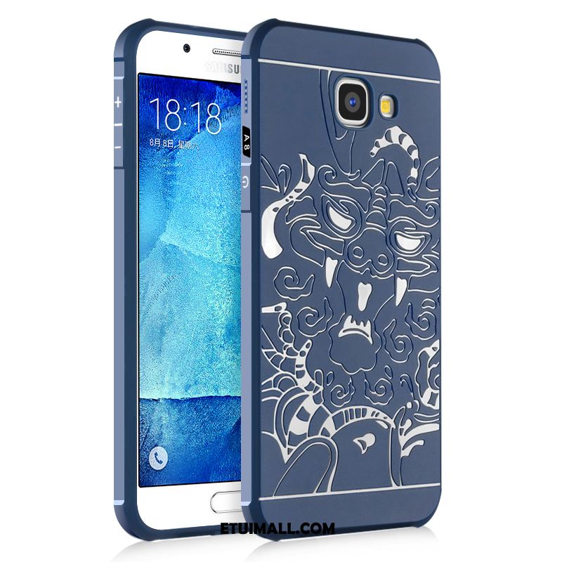 Etui Samsung Galaxy A5 2017 Osobowość Telefon Komórkowy Niebieski All Inclusive Relief Obudowa Sprzedam