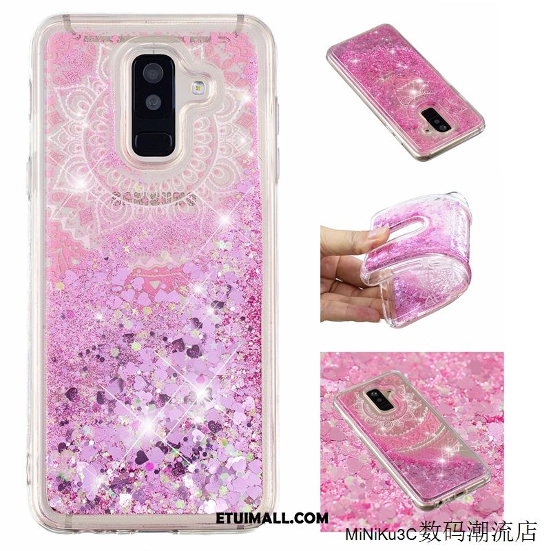 Etui Samsung Galaxy A6 Gwiazda Różowe Proszek Tendencja All Inclusive Pokrowce Sklep