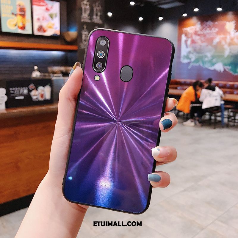 Etui Samsung Galaxy A60 Czerwony Netto Purpurowy Silikonowe Gwiazda Telefon Komórkowy Futerał Tanie