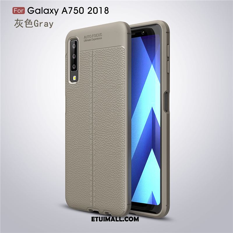 Etui Samsung Galaxy A7 2018 Telefon Komórkowy Anti-fall Tendencja Miękki Szary Obudowa Sprzedam