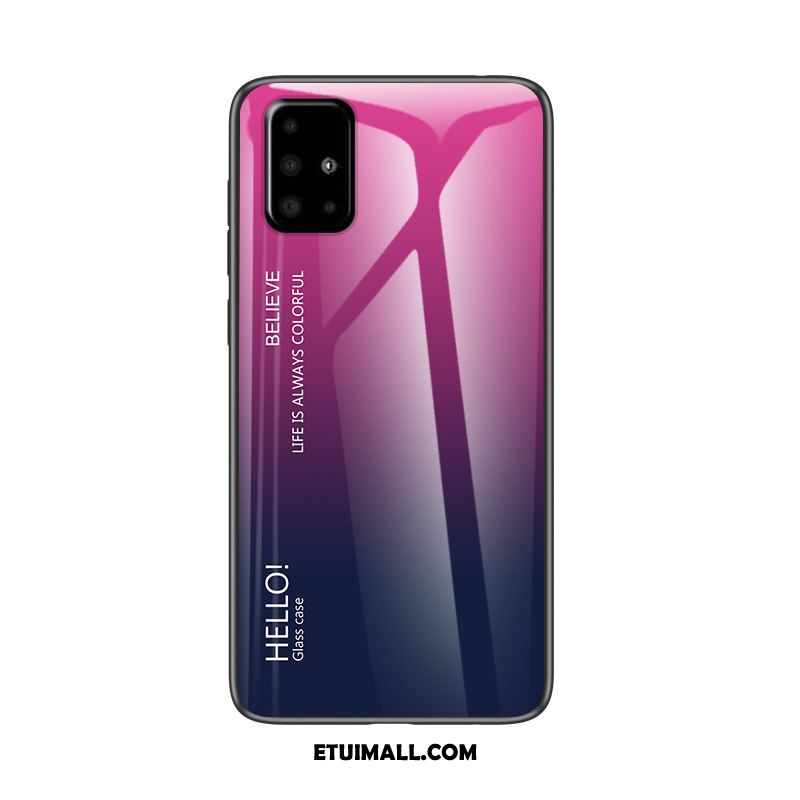 Etui Samsung Galaxy A71 All Inclusive Czerwony Netto Gradient Nowy Szkło Hartowane Pokrowce Sklep