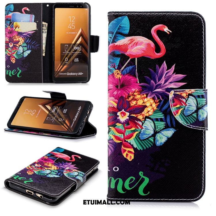 Etui Samsung Galaxy A8 2018 Anti-fall Klapa Gwiazda Skórzany Futerał All Inclusive Futerał Kup