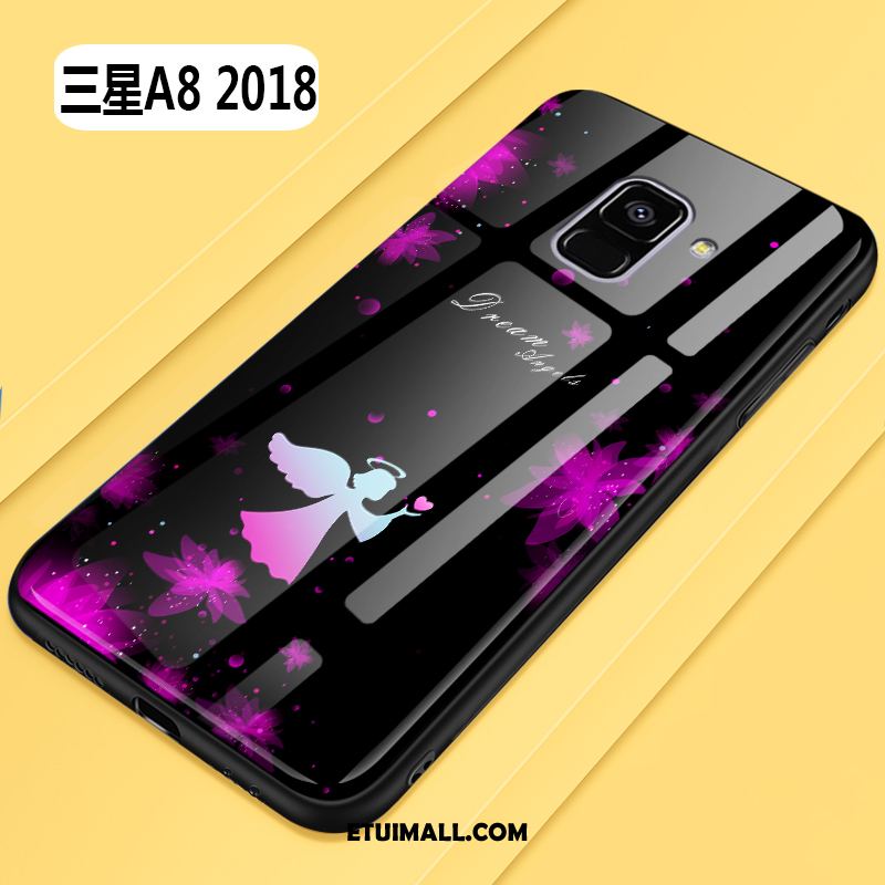 Etui Samsung Galaxy A8 2018 Anti-fall Purpurowy Telefon Komórkowy Gwiazda Ochraniacz Pokrowce Sprzedam