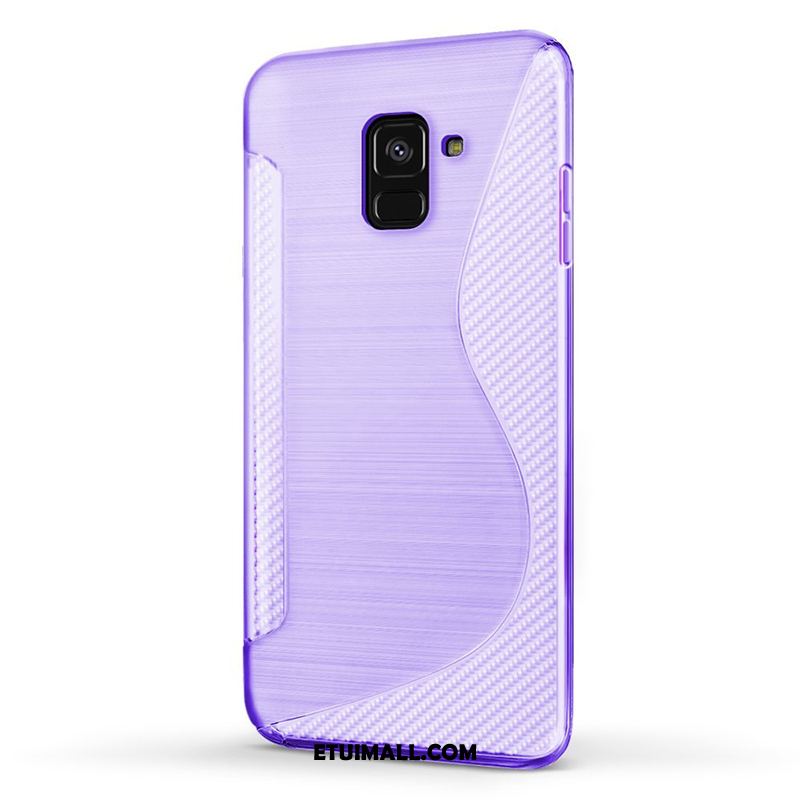 Etui Samsung Galaxy A8 2018 Ochraniacz Gwiazda Telefon Komórkowy Purpurowy Miękki Obudowa Sprzedam
