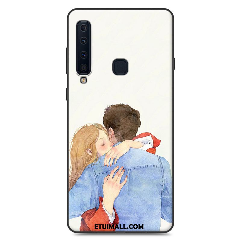 Etui Samsung Galaxy A9 2018 Niebieski Miękki Anti-fall Czarny Silikonowe Obudowa Oferta