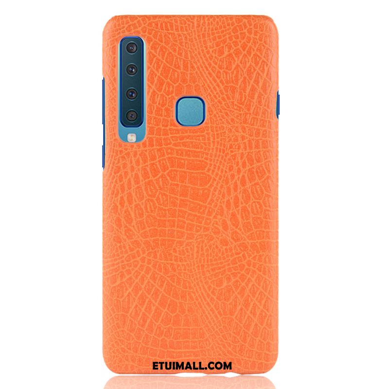 Etui Samsung Galaxy A9 2018 Nubuku Gwiazda Torby Wzór Krokodyla Vintage Obudowa Tanie