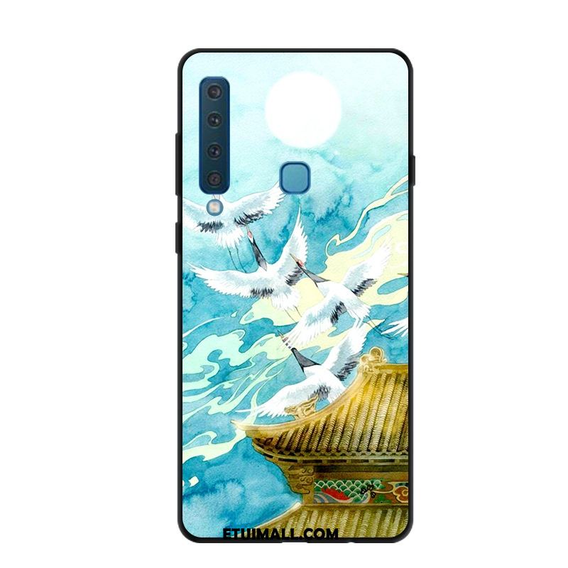 Etui Samsung Galaxy A9 2018 Osobowość Niebieski Kreatywne Vintage Wiszące Ozdoby Obudowa Sprzedam