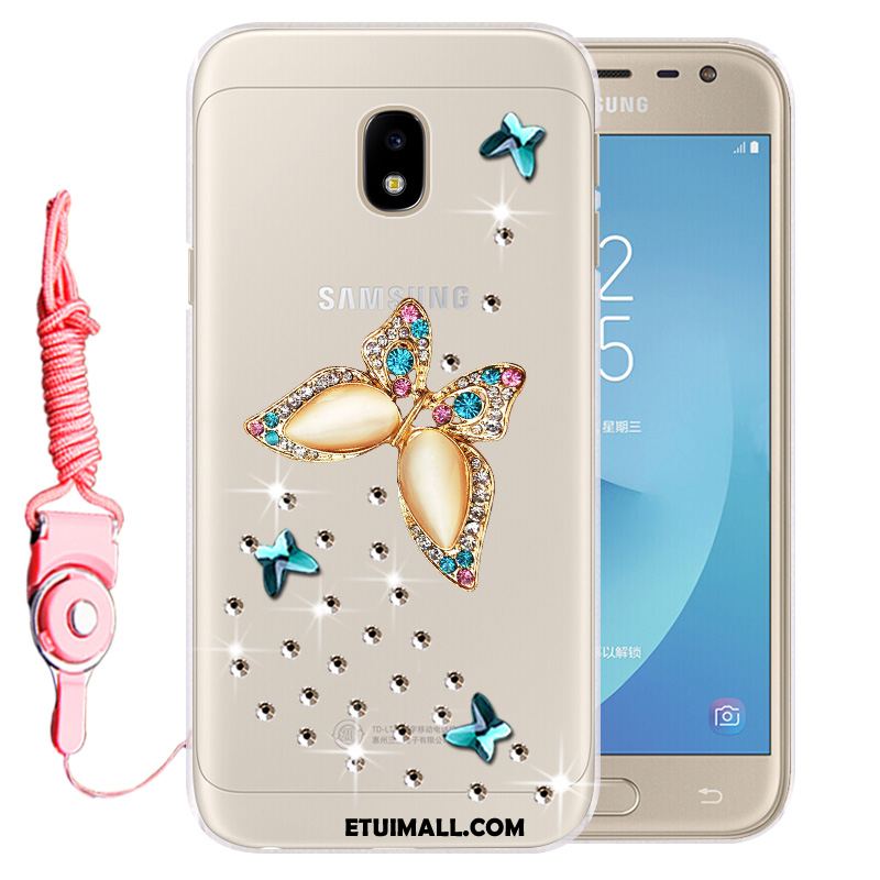 Etui Samsung Galaxy J3 2017 Gwiazda Anti-fall Miękki Telefon Komórkowy Ochraniacz Obudowa Sklep