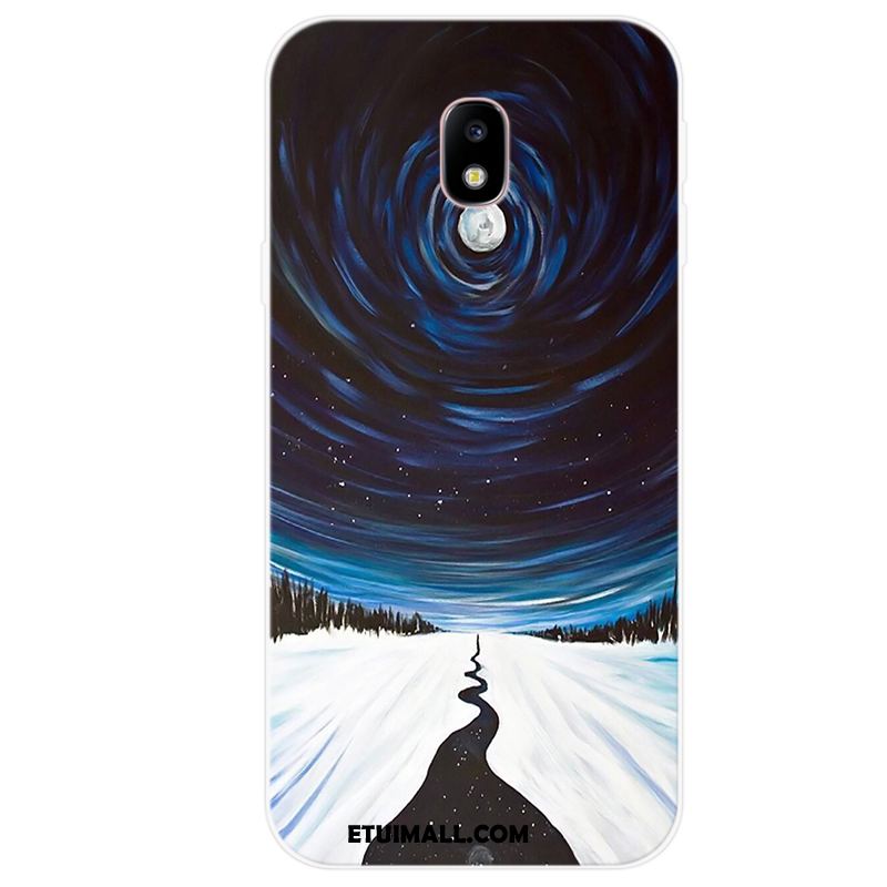 Etui Samsung Galaxy J7 2017 Niebieski Anti-fall Gwiazda Kreskówka Dostosowane Pokrowce Tanie