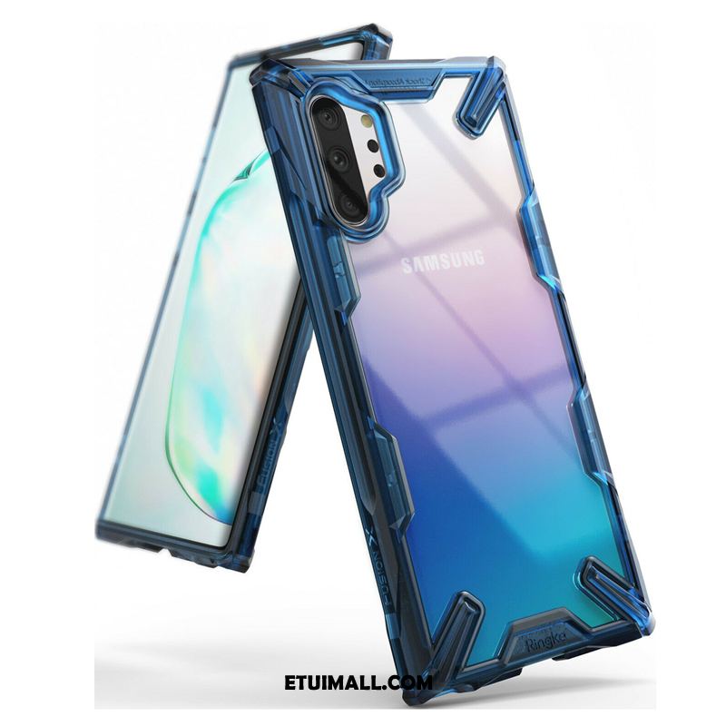 Etui Samsung Galaxy Note 10+ Osobowość Anti-fall Niebieski Gwiazda Ochraniacz Obudowa Tanie