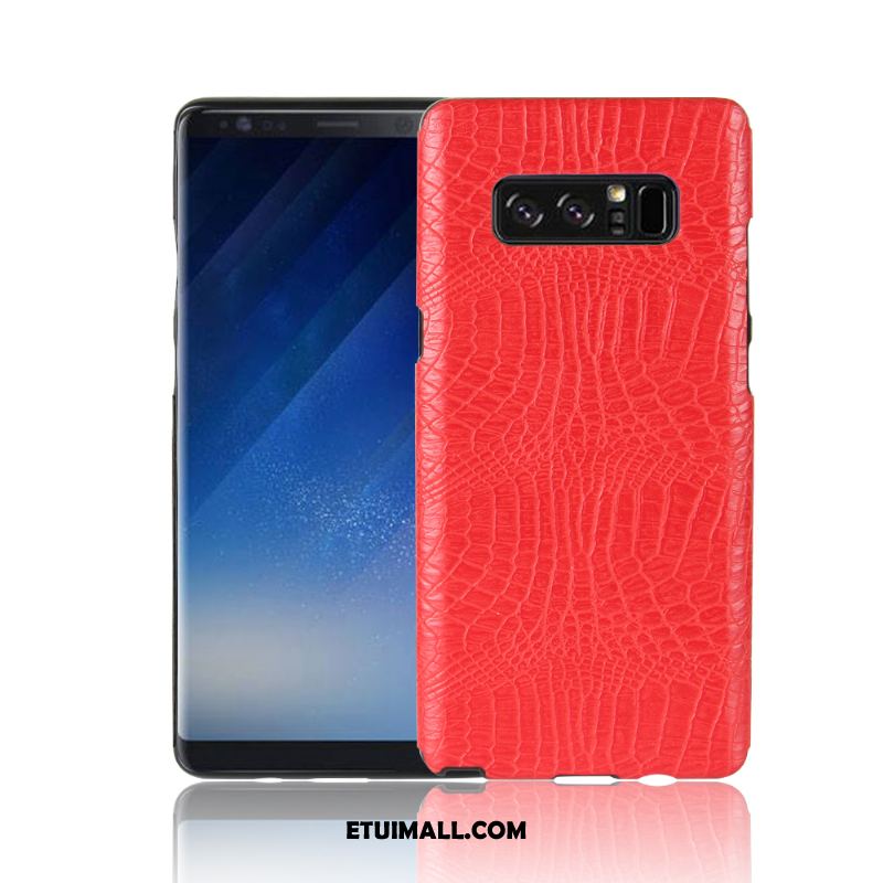 Etui Samsung Galaxy Note 8 Anti-fall Miękki Telefon Komórkowy Czerwony Gwiazda Futerał Sklep