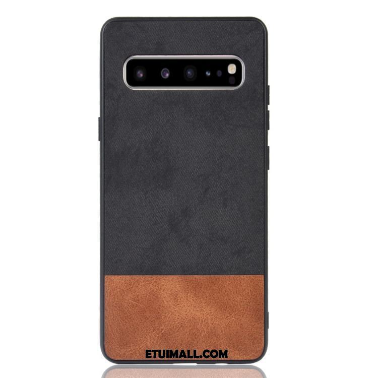 Etui Samsung Galaxy S10 5g Denim Telefon Komórkowy Gwiazda Czarny Mieszane Kolory Futerał Online