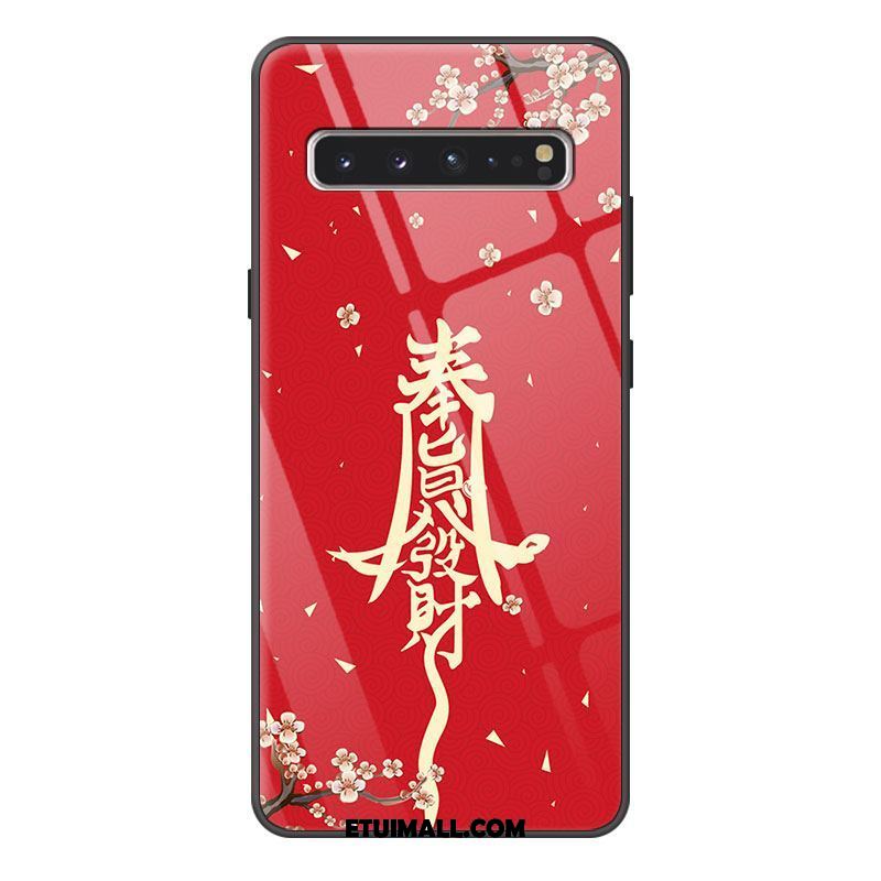 Etui Samsung Galaxy S10 5g Nowy Czerwony Modna Marka Chiński Styl Ochraniacz Obudowa Tanie