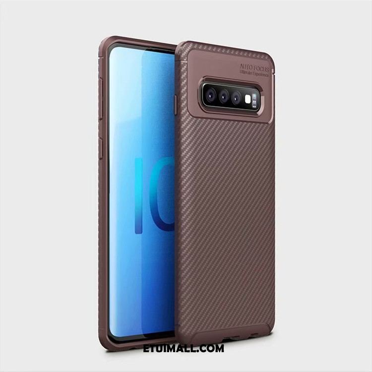 Etui Samsung Galaxy S10+ Gwiazda Ochraniacz Wzór Nubuku All Inclusive Pokrowce Sklep