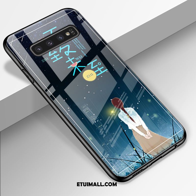 Etui Samsung Galaxy S10 Miękki Sztuka Telefon Komórkowy Tendencja Niebieski Futerał Sprzedam
