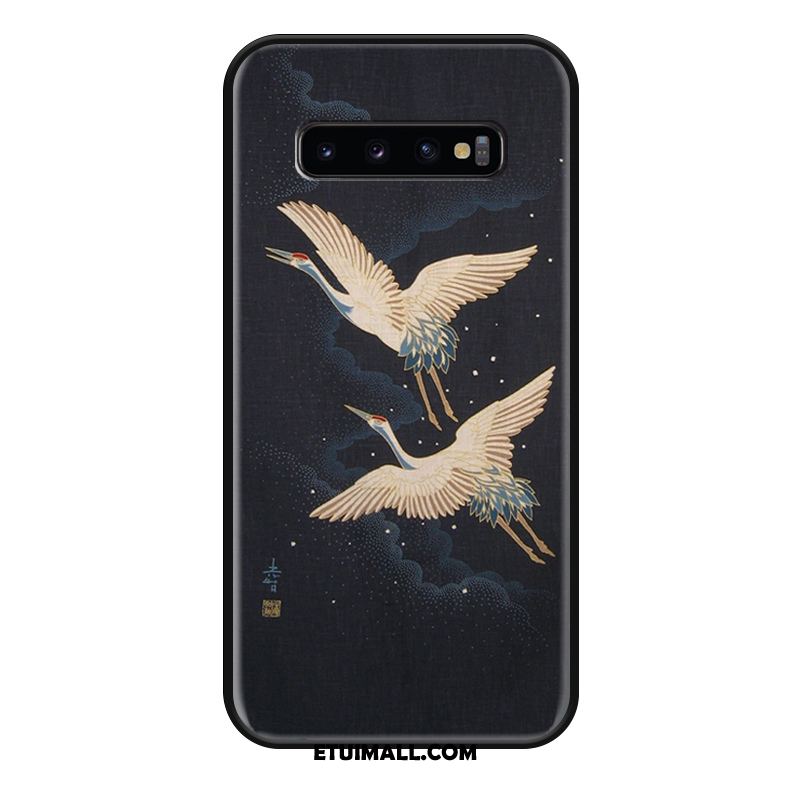 Etui Samsung Galaxy S10 Telefon Komórkowy Biały All Inclusive Relief Osobowość Pokrowce Sklep