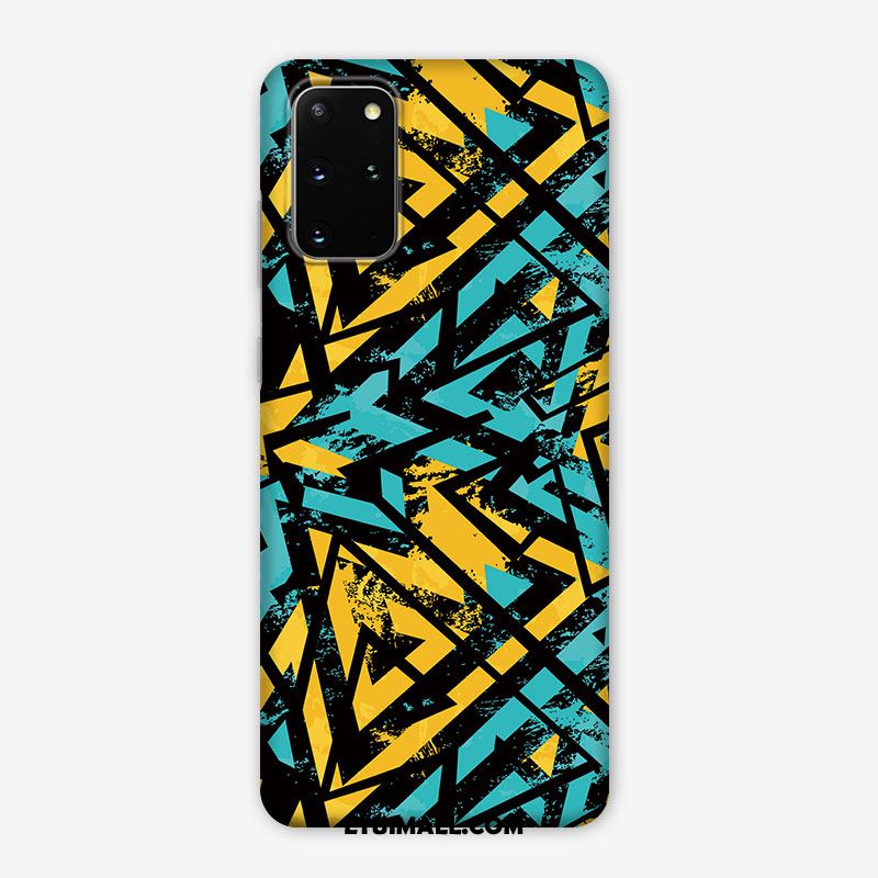 Etui Samsung Galaxy S20+ Kolor Anti-fall Nubuku Cienkie Wzór Obudowa Online