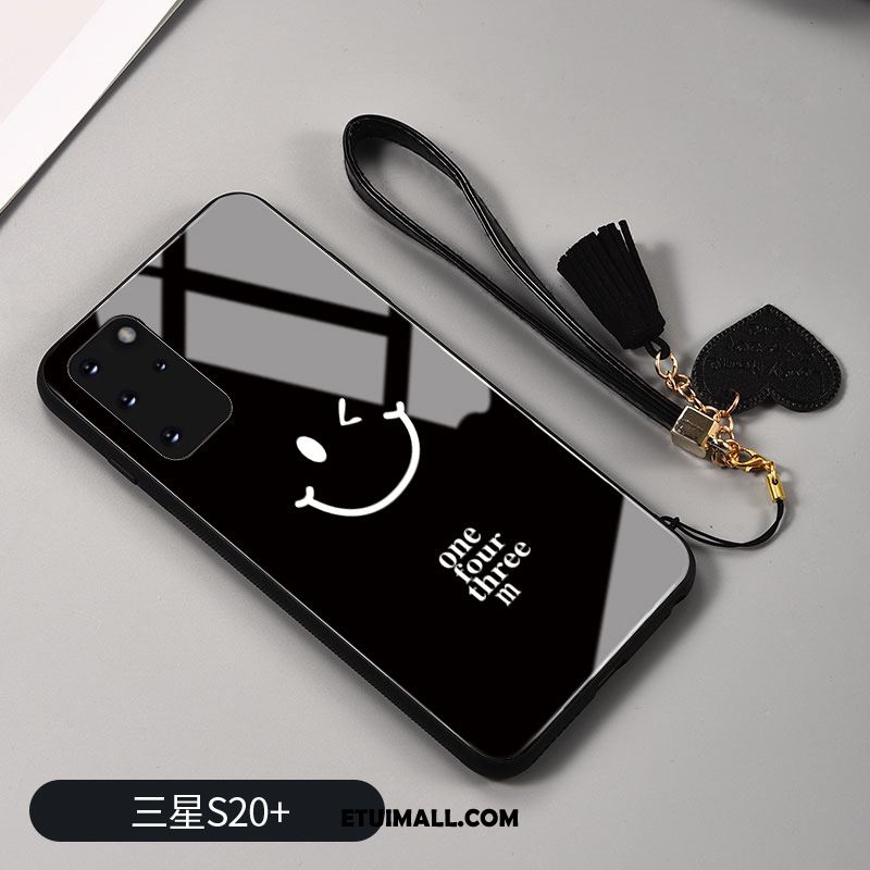 Etui Samsung Galaxy S20+ Telefon Komórkowy Anti-fall Szkło Kreatywne Smile Obudowa Kup