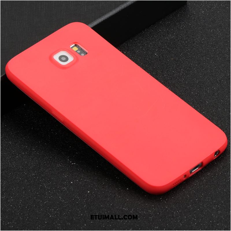 Etui Samsung Galaxy S6 Gwiazda Miękki Wzór Telefon Komórkowy Czerwony Futerał Tanie