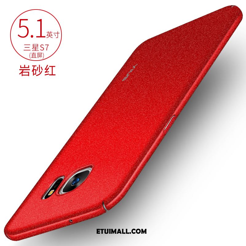 Etui Samsung Galaxy S7 Czerwony Tylna Pokrywa Gwiazda Ochraniacz Cienkie Obudowa Dyskont