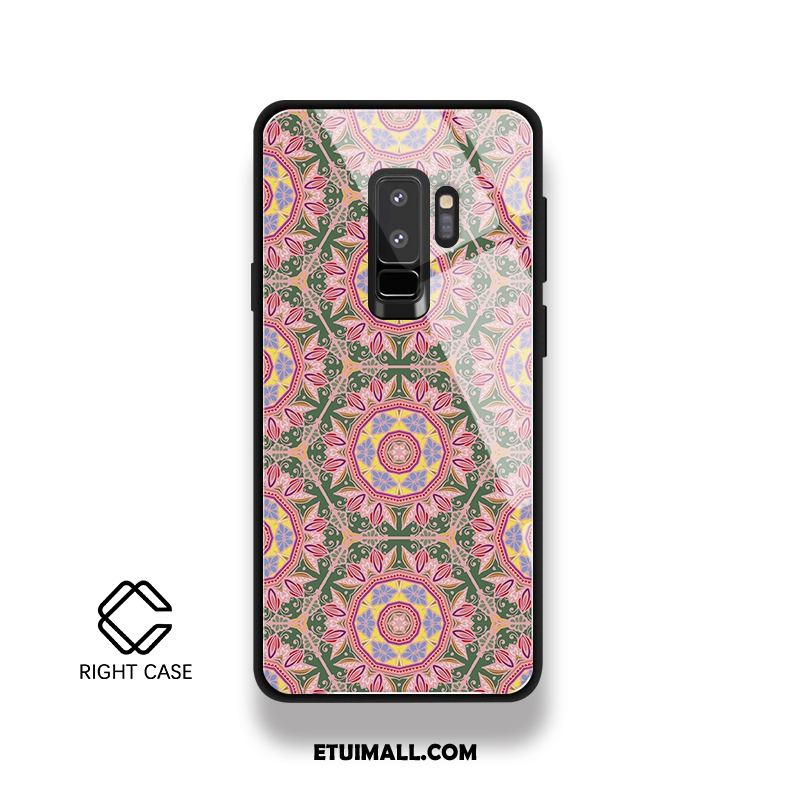 Etui Samsung Galaxy S9+ Eleganckie Vintage Szkło Hartowane Gwiazda Telefon Komórkowy Futerał Kup