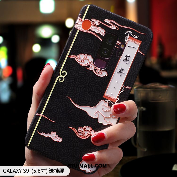 Etui Samsung Galaxy S9+ Kreatywne Gwiazda Czarny All Inclusive Anti-fall Pokrowce Kup