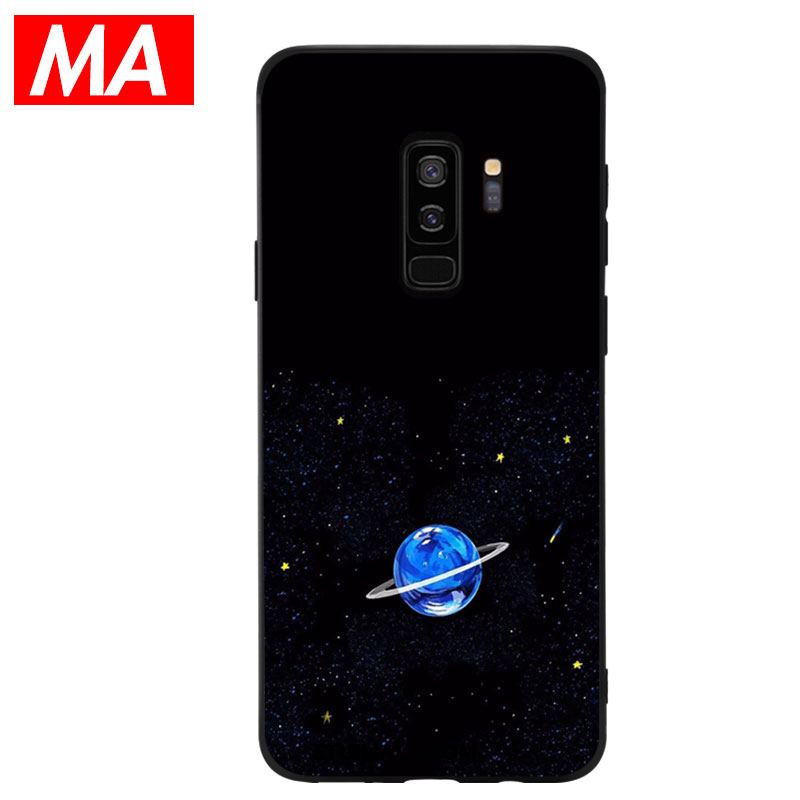 Etui Samsung Galaxy S9+ Proste Planeta Telefon Komórkowy Tendencja Niebieski Obudowa Na Sprzedaż