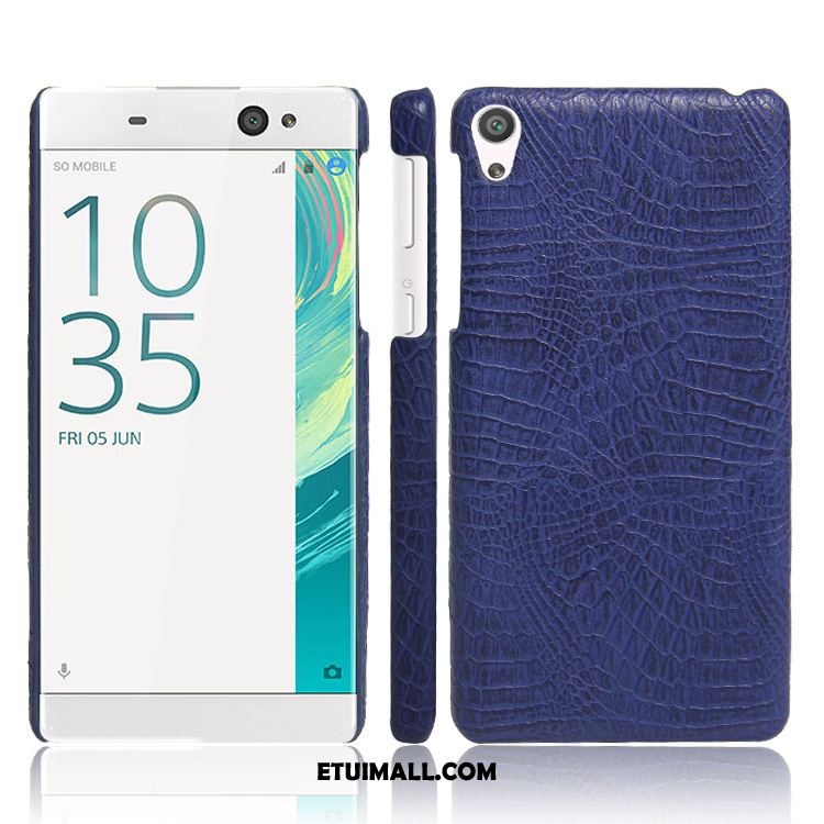 Etui Sony Xperia E5 Wzór Krokodyla Ochraniacz Telefon Komórkowy Niebieski Skóra Obudowa Kupię